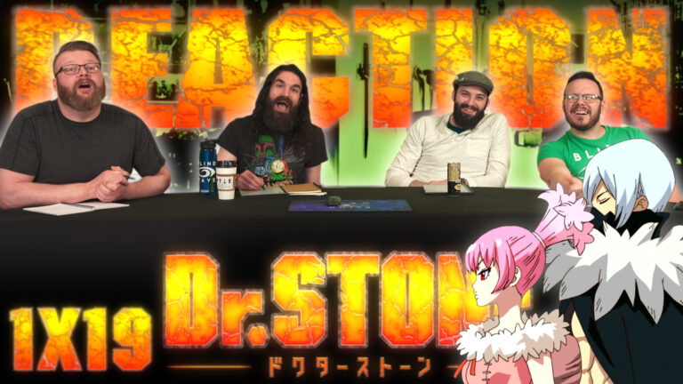 Dr. Stone 1x19 Reaction