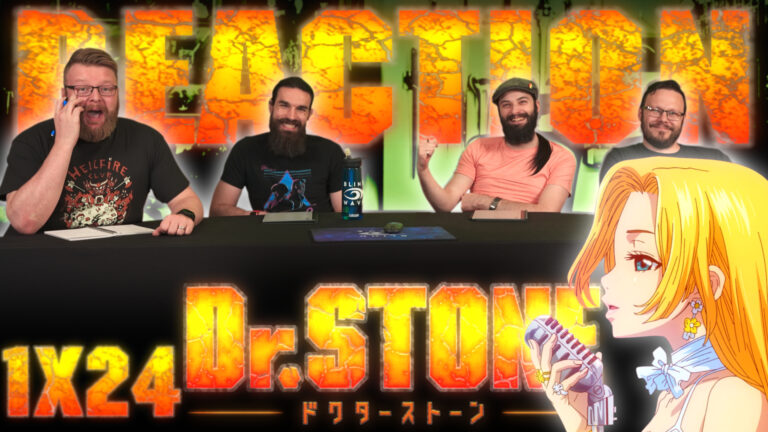 Dr. Stone 1x24 Reaction