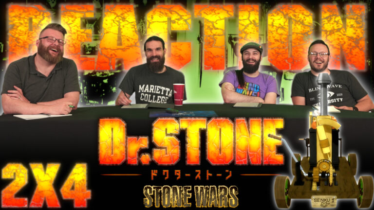 Dr. Stone 2x4 Reaction