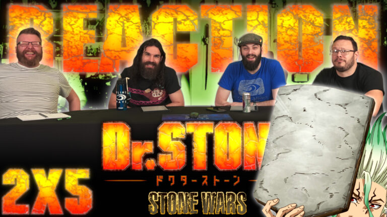 Dr. Stone 2x5 Reaction