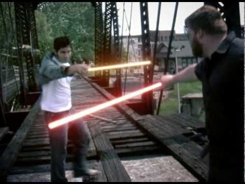 A Brief Lightsaber Duel