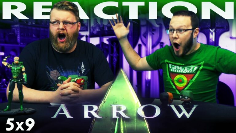 Arrow 5x9 MID-SEASON FINALE REACTION!! 