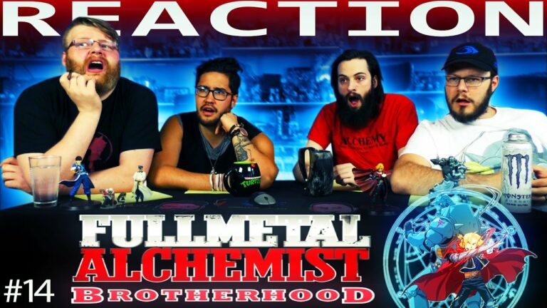 Full Metal Alchemist Brotherhood 14 REACTION