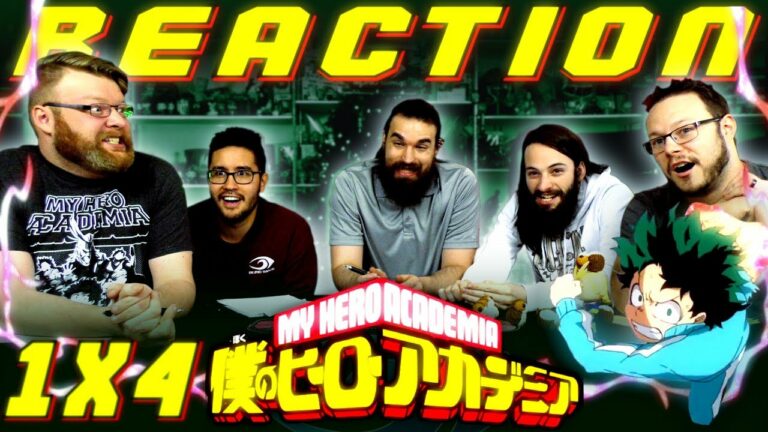 My Hero Academia 1x4 Reaction
