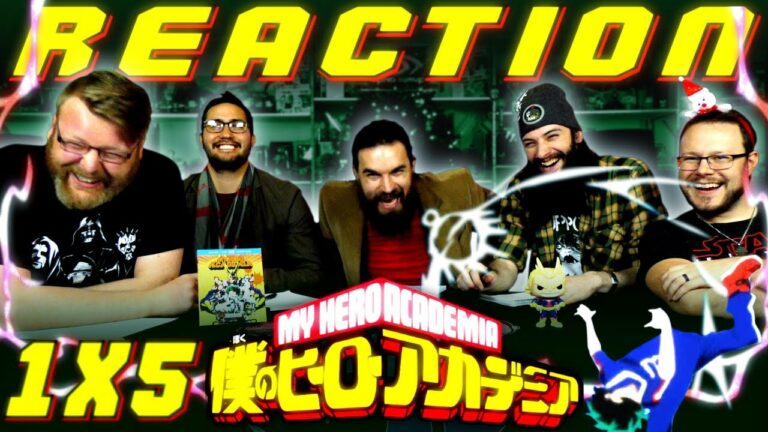My Hero Academia 1x5 Reaction
