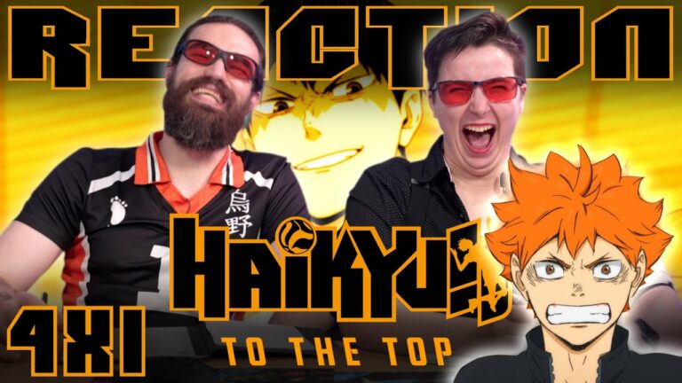 Haikyuu 4×1 Reaction